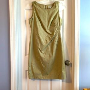 Khaki Sheath Dress